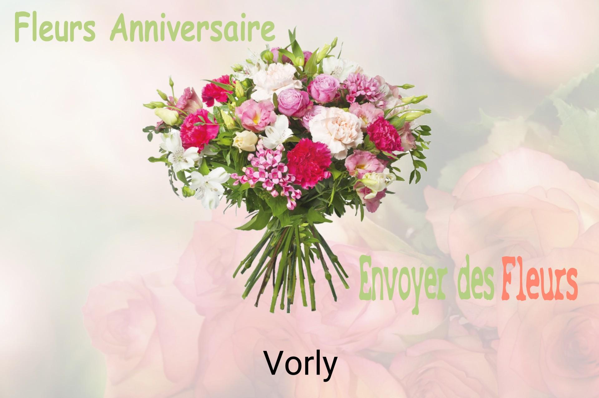 Bouquet de fleurs d’anniversaire livré à Vorly